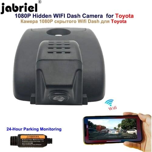 Jabriel 1080P Hidden Wifi Dash cam car dvr for Toyota Corolla ae101 altis ae100 axio ae92 ae111 AVALON Camry chr Highlander rav4
