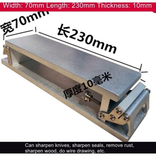 Aluminum alloy high-grade sandpaper clip sandpaper holder grinding seal knife friend mirror polishing knife sharpening artifact