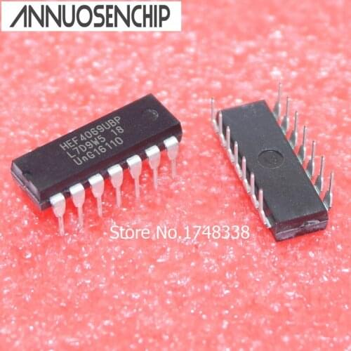 10PCS HEF4069UBP DIP HEF4069 DIP14 new and original