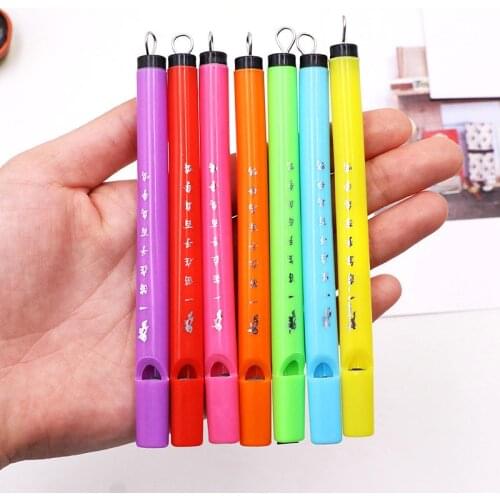 10 Pcs Birds Flute Whistle Music Educational Tools Plastic Nostalgic Music Toy Children Gifts SEC88