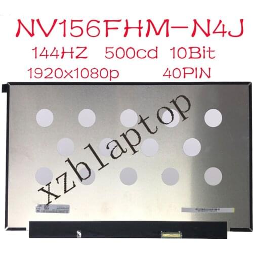 144HZ Contrast ratio1200:1 500cd FHD LCD display NV156FHM-N4K NV156FHM-N4J NV156FHM N4J NV156FHM-NY5 For Lenovo Y7000P 40PIN