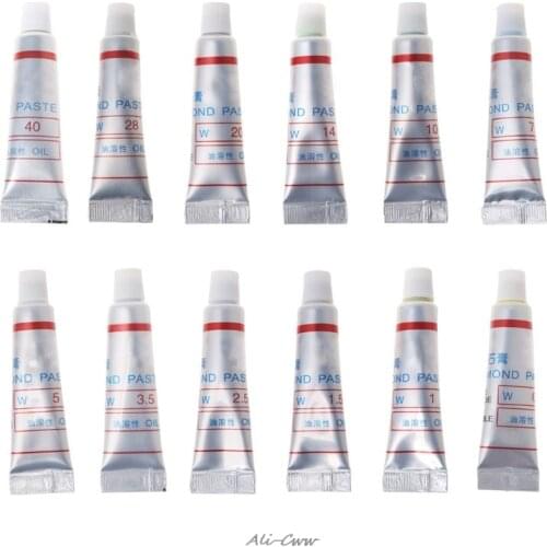 2pcs Diamond Abrasive Paste Compound Micron Glass Metal Polishing Grinding Tool