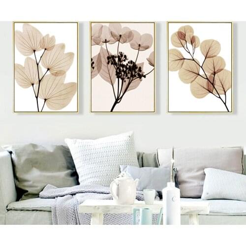 EECAMAIL DIY Diamond Painting 5D Full Diamond Embroidery Transparent Flower Paste Diamond Painting No Frame Triptych
