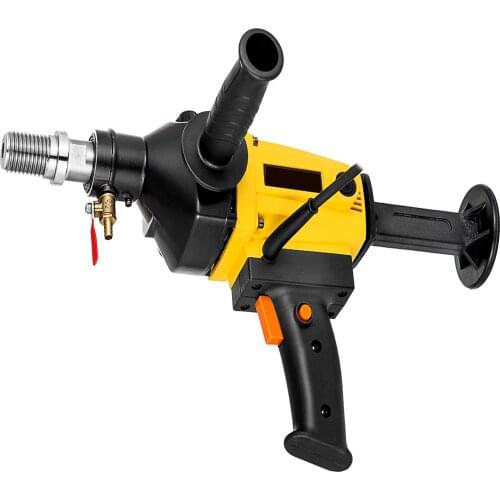 VEVOR Diamond Core Drilling Machine 4 Inch 110 mm Handheld Diamond Core Drill Rig Variable Speed Wet Dry Core Drill Rig