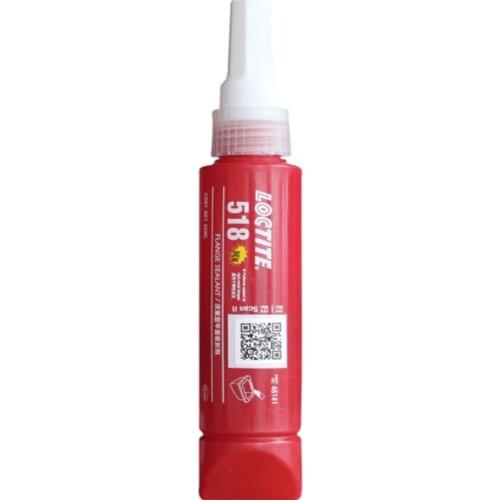 Loctite 518 anaerobic adhesive high temperature resistant flange gear box metal plane sealant