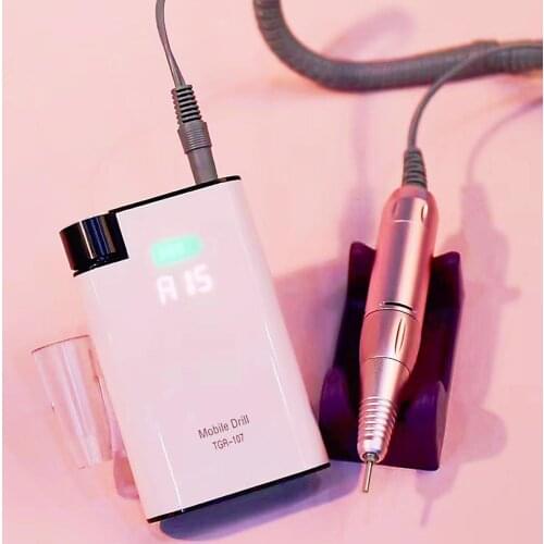 New Arrival Electric Nail Drill Machine Manicure Pedicure Nails Art Equipment Nail Bits Tools Set 35000rpm US EU Plug