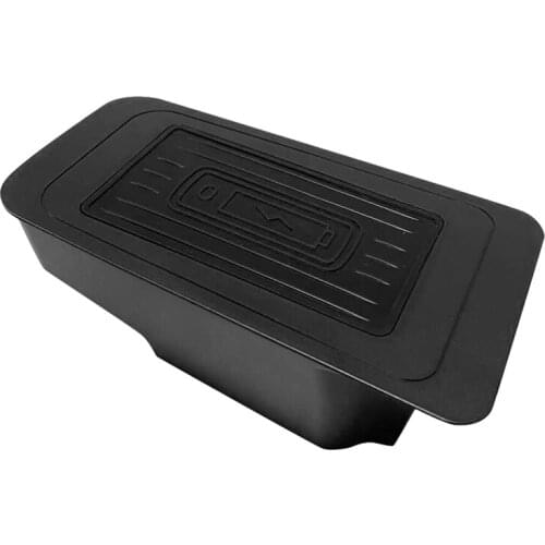 Qi Car Wireless Charger Phone Panel For Volvo XC90 XC60 S90 S60 V90 V60 2016-2021 Fast Wireless Charging Pad Holder