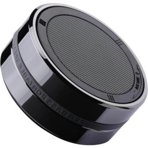 Wireless Metal Bluetooth Boombox Subwoofer Boombox 3.5mm AUX 3D Stereo Loudspeaker Music MP3 with MIC for Phone PC/TV