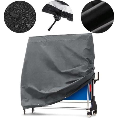 Waterproof Table Tennis Storage Cover Table Tennis Sheet Protective Dust Cover Ping Pong Table Cover Accessories