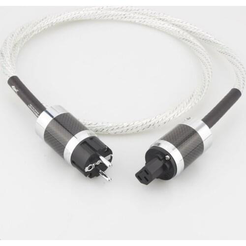 Hifi Nordost Valhalla Series II Power Cord US/EU version Amplifier CD Player power cord power cable,Schuko power plug for audio