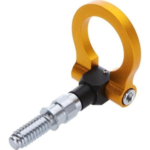 JEELY Car Towing Bar Racing Tow Hook For BMW E30.E34.E36.E39.E46 etc Auto Trailer Ring Accesories