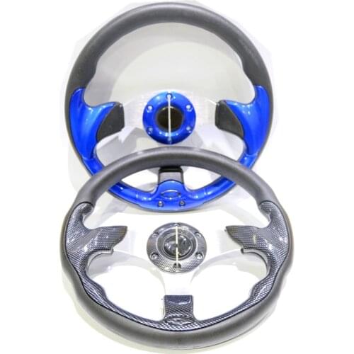 Modified 13 inch 330 mm concave drift steering wheel / pu steering wheel