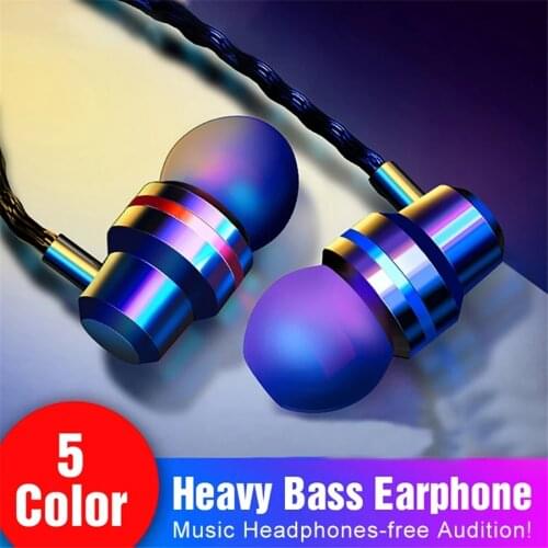 3.5mm Wired Earphone Control Earbud Headphones With Mic Gaming Headset For xiaomi Smart Phone Earphone Sport Music headset