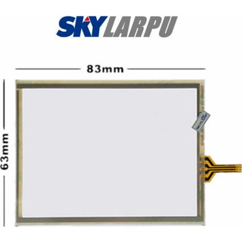 New 3.5''inch 4 wires resistive touch screen For CK3X CK3R CK3E high quality industrial grade touch panel glass screen 83mm*63mm