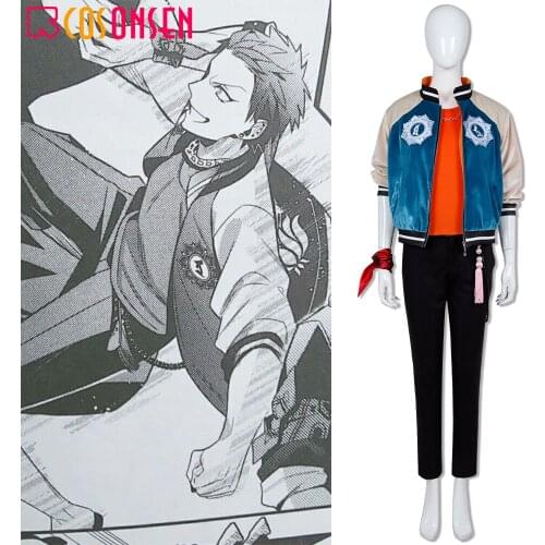 Division Rap Battle Kuko Harai Cosplay Costume Bad Ass Temple MC Evil Monk TTD Manga Halloween Outfits COSPLAYONSEN Custom Made