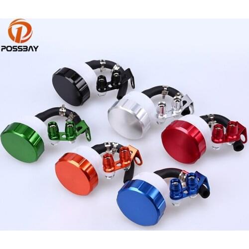 Universal Moped Motorcycle Front Brake Clutch Tank Cylinder Fluid Oil Reservoir Motorbike Rear Brake Pump Master For Harley Tour