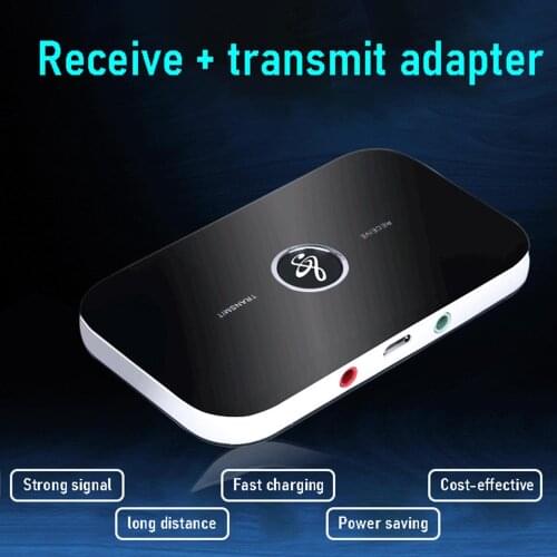 Bluetooth 5.0 Receiver Portable 3.5mm Jack Wireless Transmitter Audio Adapter for PC
