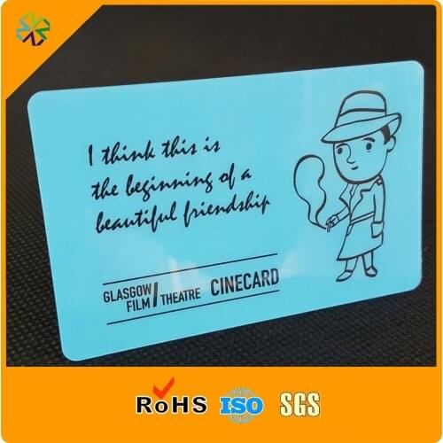 1000pcs/lots 85.5*54mm promotion retailer system CMYK printing PVC Voucher discount gift name card with round corner