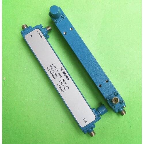 KRYTAR 1850 500 MHZ -18.5 GHz 16 db rf coaxial SMA broadband directional coupler