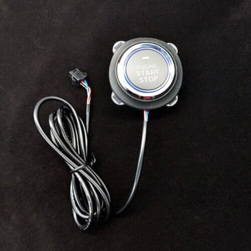 50LC A Set PKE Passive Keyless Entry Car Alarm System with Remote Control One Key Ignition for Motorcycle