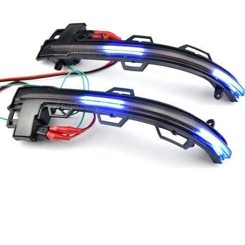 Flowing Mirror Indicator Blinker Dynamic LED Turn Signal Light For BMW X3 G01 2018-2020 X4 G02 X5 G05 X6 G06 X7 G07