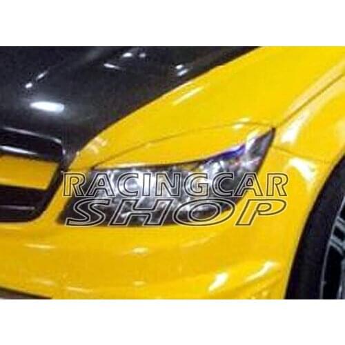Eyebrows Eyelids 1pair for Mercedes Benz W204 C180 C200 C300 C350 C63 2008-2012 M099EF