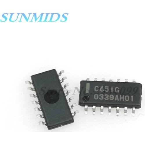 10pcs UPC451G2-E2 UPC451G2 UPC451 C451G C451G2