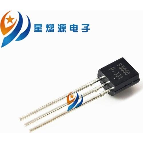 200PCS S8050 TO-92 0.5A/40V NEW IN STOCK