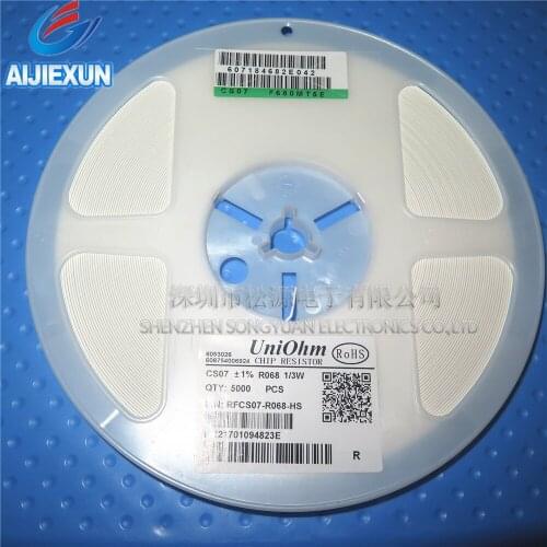 500Pcs RFCS07-R068-HS 1210 1% 0.068R 1/3w in stock 100% New and original
