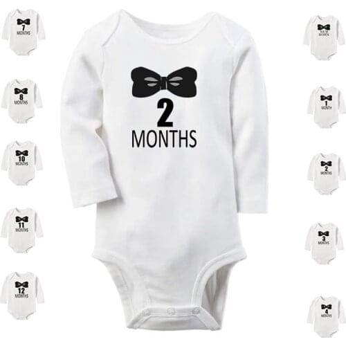 Body Baby Boy Bodies 1 Month 2 3 4 5 6 7 8 9 10 11 12 Months Baby Boys Clothes Newborn Onesie Infant Bodysuit Toddler Outfits