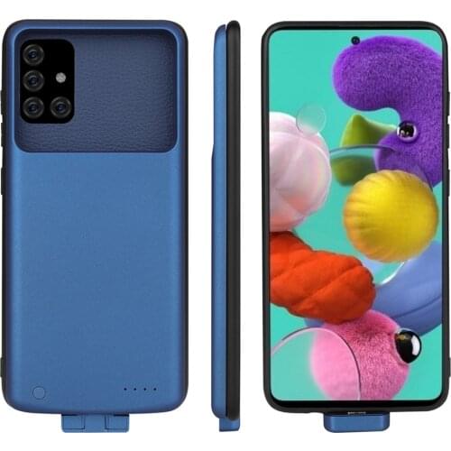 S20fe Battery Charger Case For Samsung Galaxy S20 FE 5G Slim Silicone shockproof Power bank Case Back clip battery Cover Capa