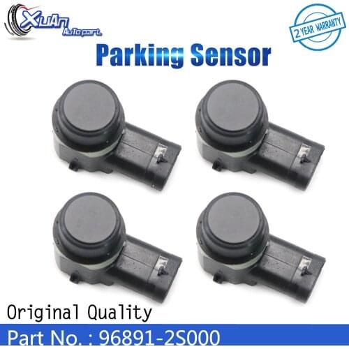 XUAN 4pcs PDC Parking Sensor Bumper Reverse Assist 96891-2S000 For Hyundai Santa Fe Maxcruz Tucson ix35 968912S000