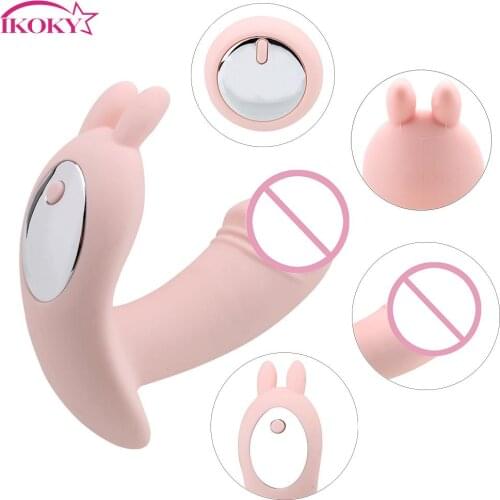 IKOKY Wearable Panties Vibrator Waterproof Vagina Balls Sex Toys for WomanVibrating Egg Clitoris Stimulation Remote Control