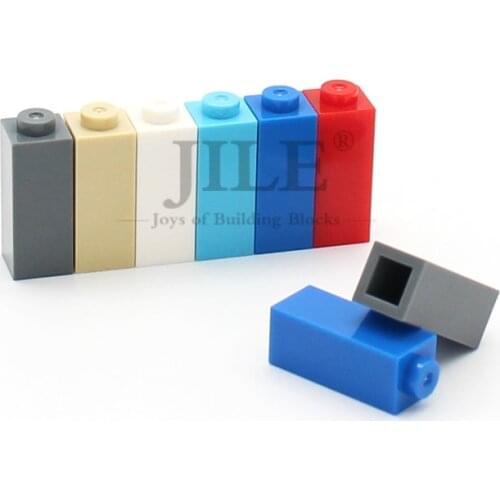 Moc Brick 1x1x3 Brace City Rail Fence Street View Decorate DIY Creative Building Blocks Compatible with Assembles Particles