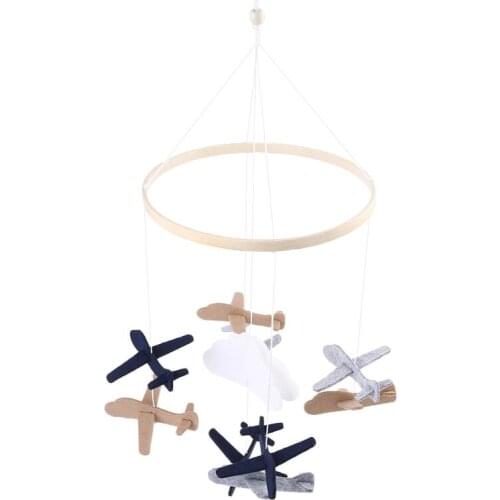 Crib Mobile Rattle Toy Baby Wind Chime Pendant Bed Bell Children Room Nursery Decoration Hanging Ornament Photography Props