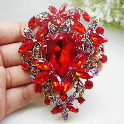 Mrsbeauty Flower Brooches For Clothes