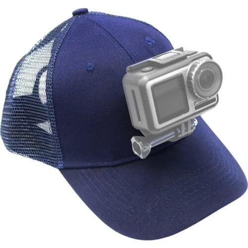 Nylon Portable Soft Lightweight Sports Camera Hat Bracket Holder Cap Mount Accessory for DJI Osmo Action for Gopro