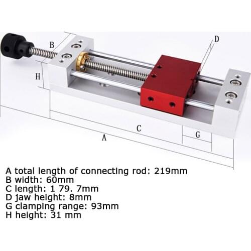 The new wood carving vise high-precision vise grinder is suitable for milling machine bench pliers flat-nose pliers vise