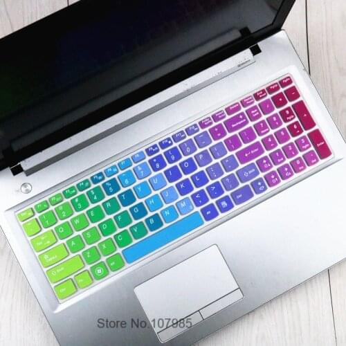 New Silicone keyboard cover for Lenovo 15.6 inch Lenovo Y50 Z50 G50 P500 P580 U510 U530 S510p Flex 15 G575 G580 G585 G700 G710