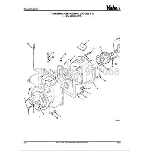 New Yale All Wiring Diagrams and Service Manuals PDF 2017 FULL SET version