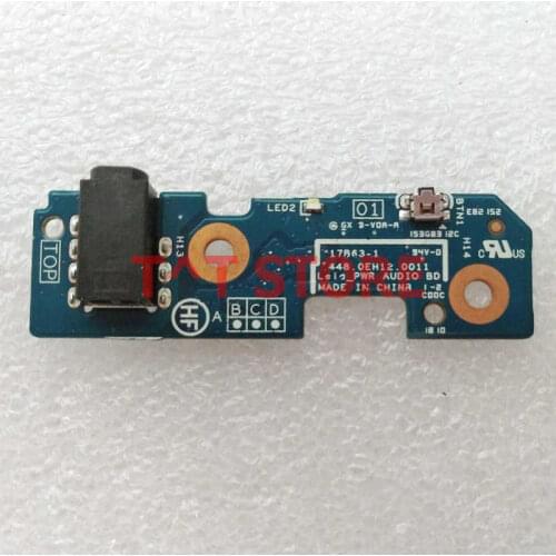 Original For HP Pavilion x360 15-cr0037 POWER BOTTON switch audio board 448.0EH12.0011 free shipping
