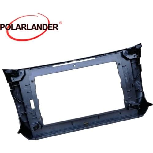 Fascia Refitting Stereo Panel For 2012-2019 Nissan Xuanyi DVD Player Bezel Trim Kit Car Black Panel for 2 DIN 10.1" Car Radio