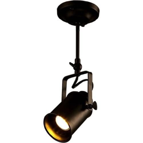 Retro minimalism LED E27 Pipe Erected Pendant light Lighting Coffee shop restaurant Hanging Lights Iron decoration Pendant lamp
