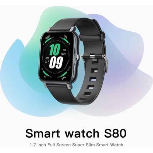 S80 Wholesale Waterproof Smart Watch Touch Screen WIFI Function 60 Days Of Standby Blood Pressure Monitoring Heart