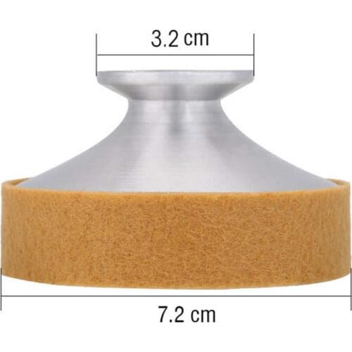 Saxophone Mute Dampener Alto Saxophone Mute Apricot Color Durable High Quality for Alto Saxophones Music Lovers