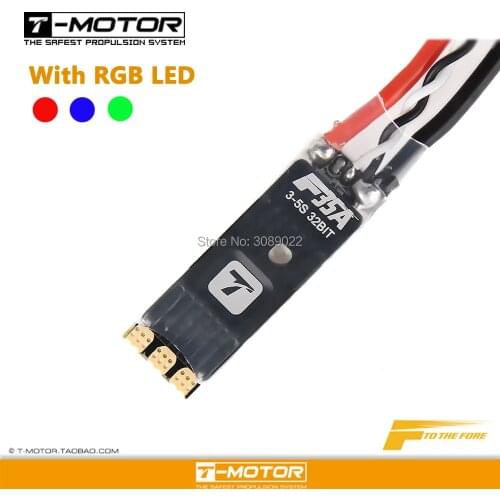 T-MOTOR Tmotor F35A 35A 3-5S ESC BLHeli_S 32 bit Dshot 1200 35*11*5.8mm Mini size with cooling fin For narrow arm frame FPV Raci