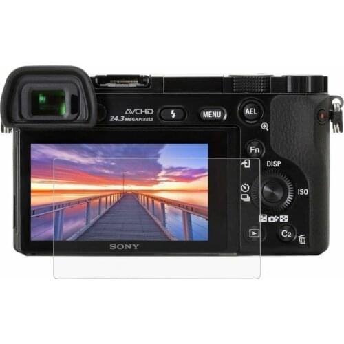 2.5D 9H Tempered Glass Screen Protector Guard For Sony Alpha A6000/ A6300/ A6500 Cameras