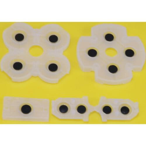 1set Replacement Controller Rubber Conductive Buttons D-pad for PS4 Controller JDM-030 D Pads Repair part