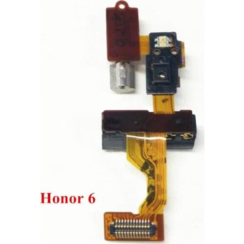 1PCS For Huawei Honor 6 New Earphone Jack Port Connector Flex Cable with Vibrator Repair Parts