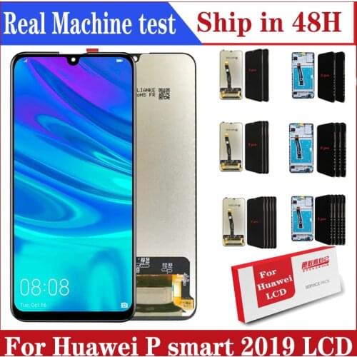 6.21'' 10-Touch Display 5PCS/LOT for Huawei P Smart 2019 LCD Touch Screen Digitizer Assembly POT-LX1 L21 LX3